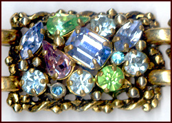 BARCLAY MULTI-COLORED RHINESTONE BRACELET