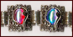 SUPER GLITZY JUDY LEE IRIDESCENT CABS BRACELET